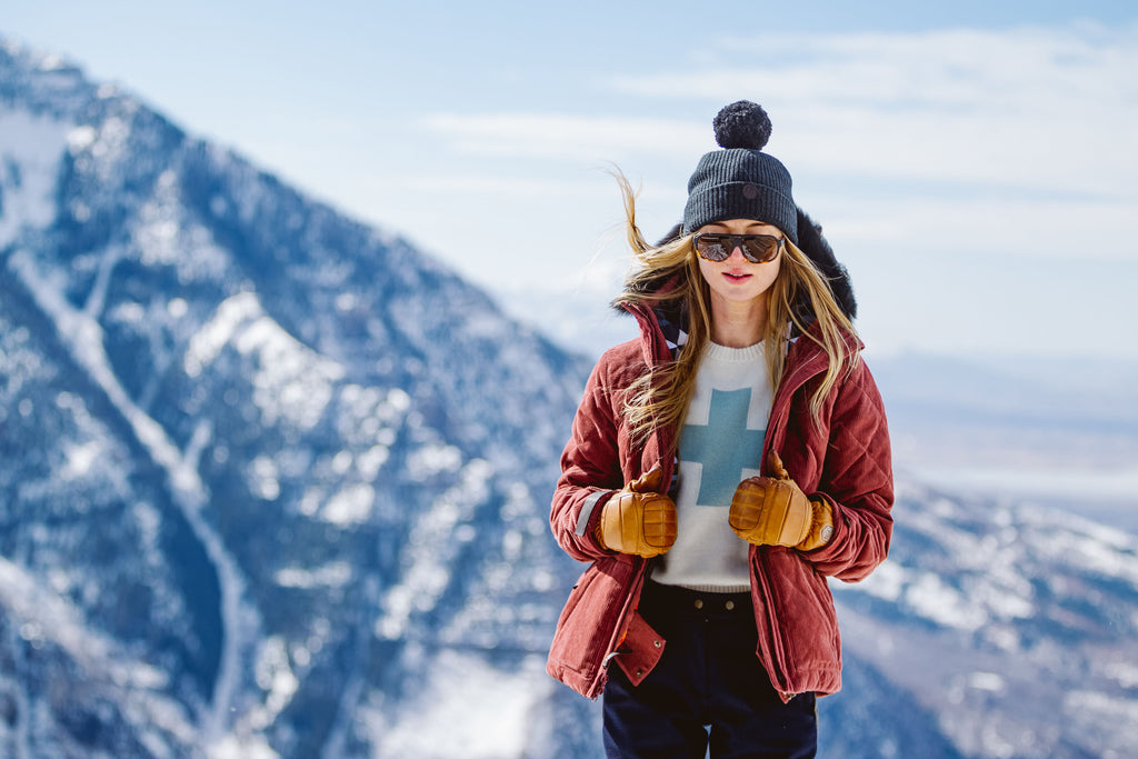 Veste de ski Protest Prtsnowdrops (Fudgecamel) Femme - Alpinstore