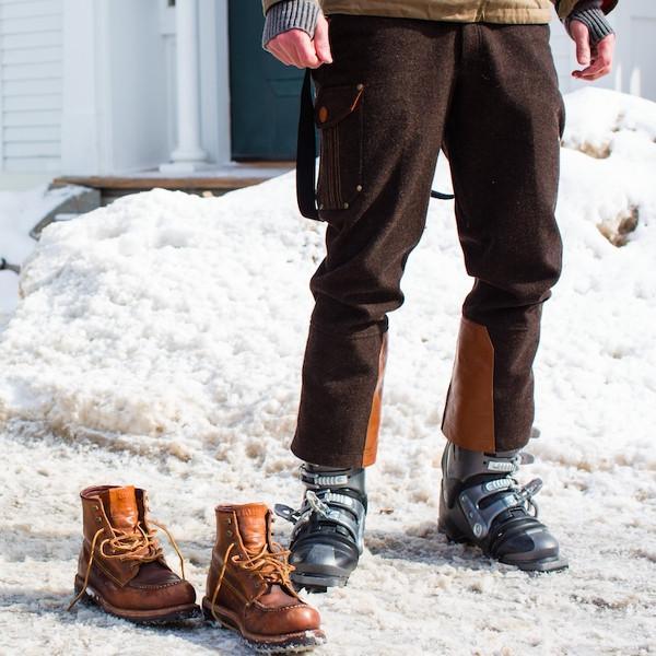 Traditional Men's Ski Pants & Winter Wool Trousers – Alps & Meters